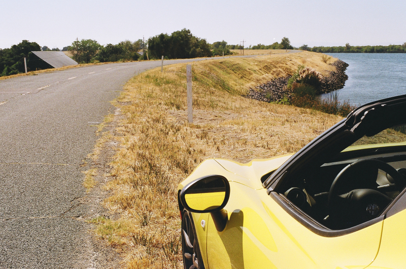 Skinny levee roads are the only good driving outside the mountains and the foothills. The Valley is flat. Photo Credit: Raphael Orlove